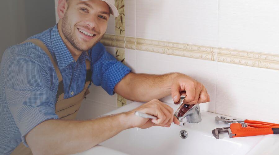Faucet cartridge replacement in Limerick, ME